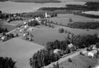 Flygfoto över Öggestorp i Jönköpings kommun. Nr 1052/1961