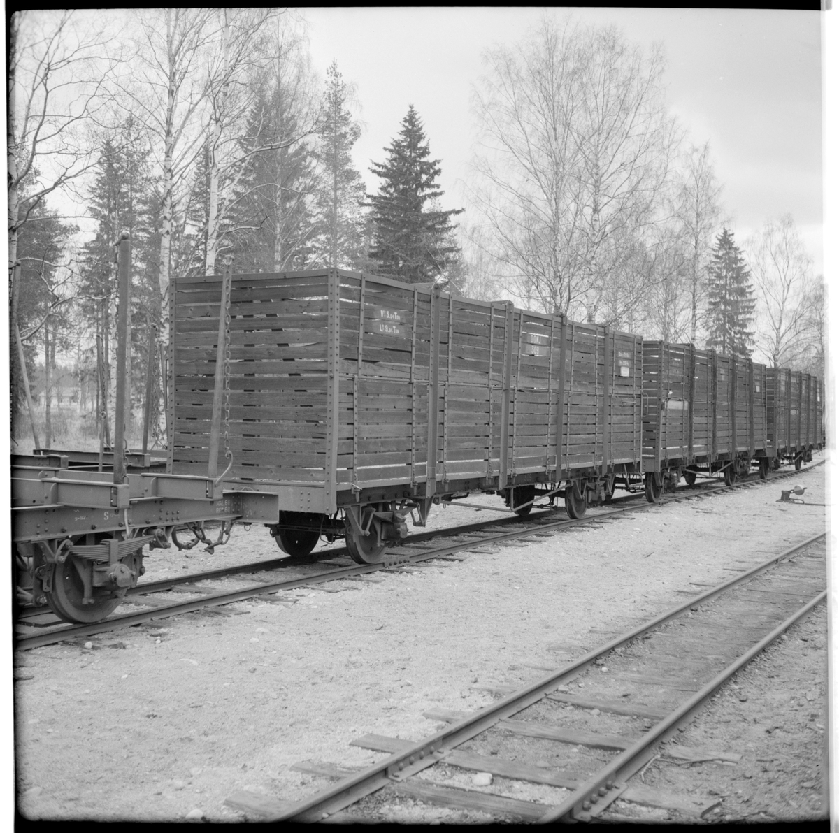 Dala - Ockelbo - Norrsundets Järnväg, DONJ 309 godsvagn.