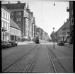 Malmö Stads Spårvägar, MSS H 45 linje 3 Ringlinjen i korsningen Östergatan - Prostgatan.