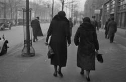 Motiv: Tyskland, Rankestrasse, Berlin, fröken Andersson, fru