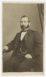 Porträtt av Adolf Fredrik Olsson, auditör vid Andra livgrena