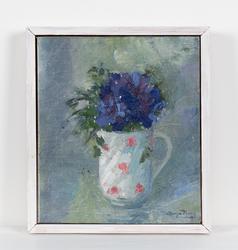 Blåsippor [OLJEMÅLNING]