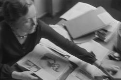 Motiv: Tyskland, Socialdem. partikvinnor;
Porträtt av en man