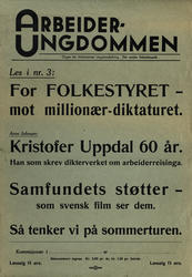 Arbeiderungdommen 1937 - 1938