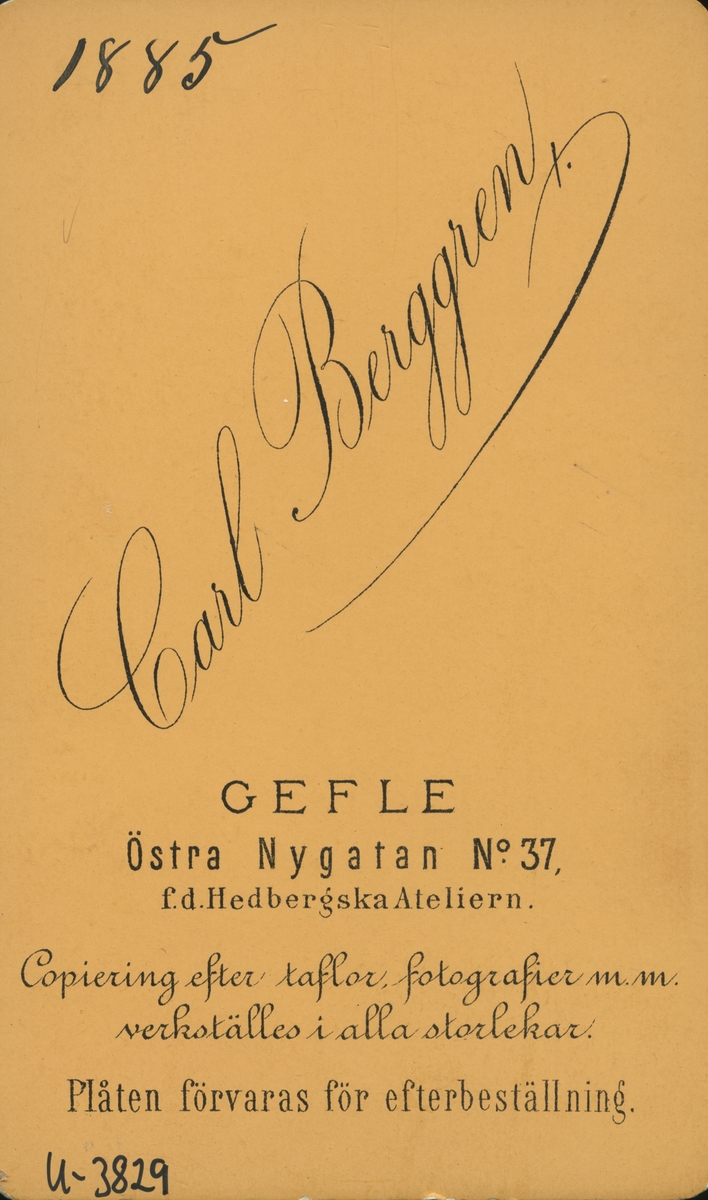 Majken Swedlund, 1885.