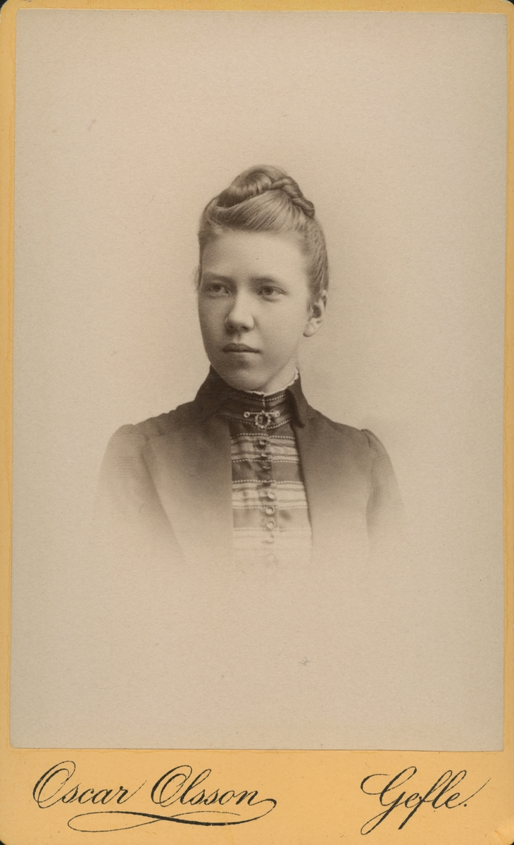 Kvinnoporträtt.