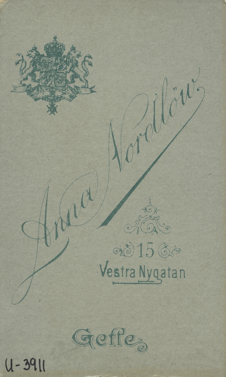 Gerda Cederberg, 1896.