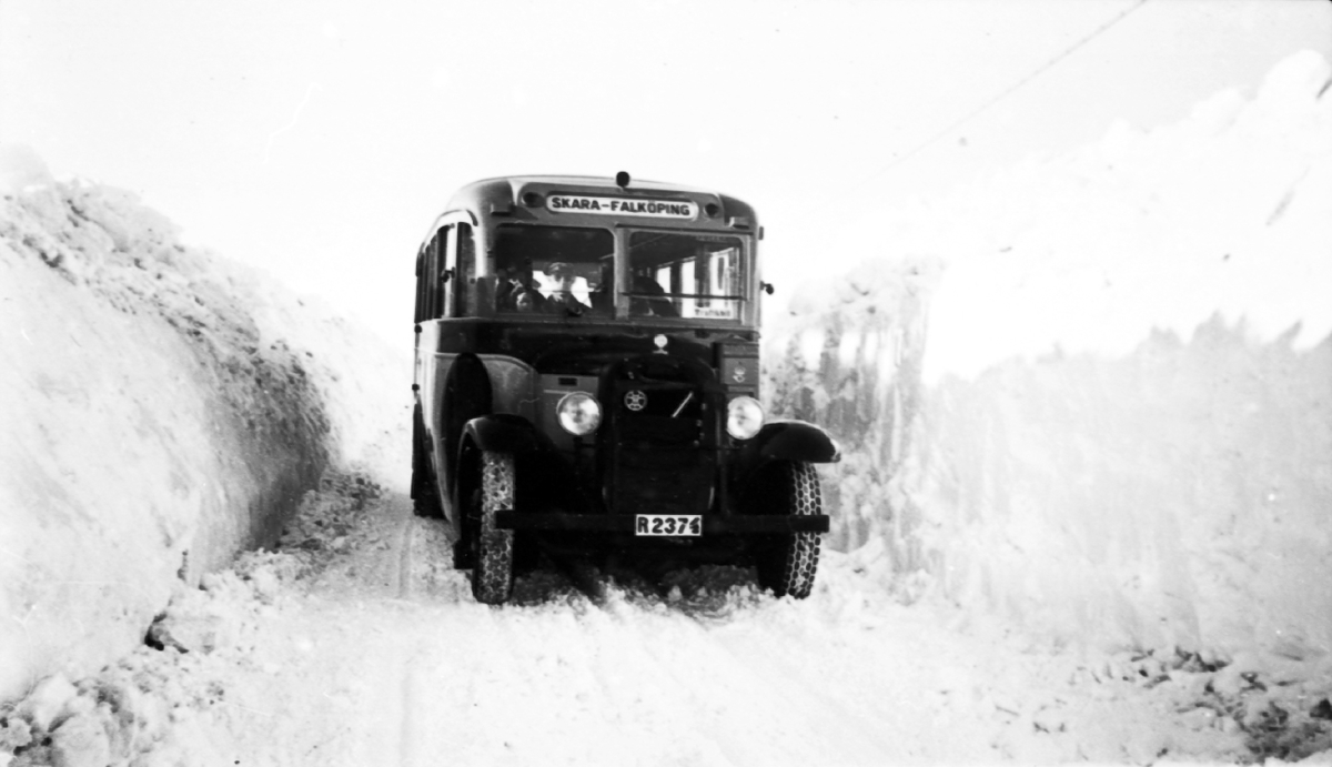 Buss Skara-Falköping.