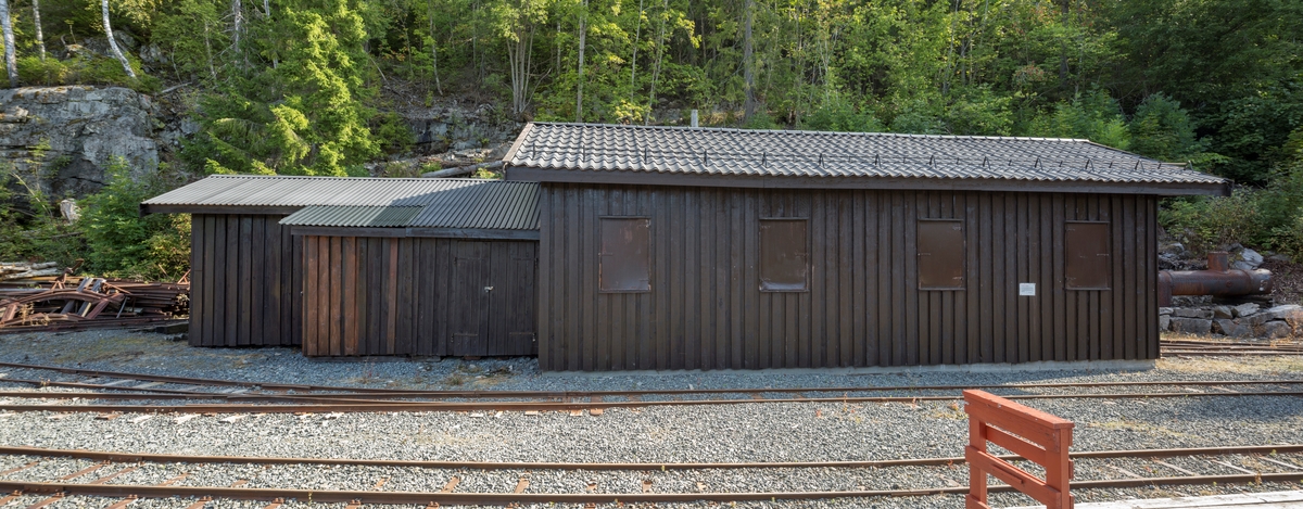 Lokomotivstall 2, Gundershogget, fra 1982-83.