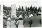 Norberg sn, Norberg, Ingolsbenning.
Engelbrektsstenens invigning, 1934.