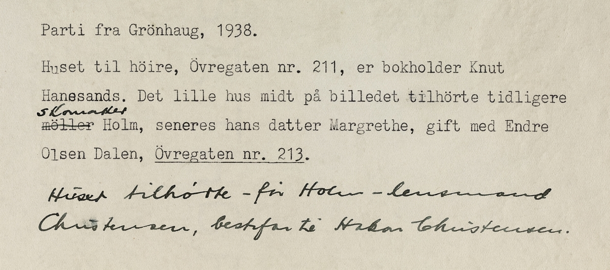 Parti fra Grønhaug, 1938.