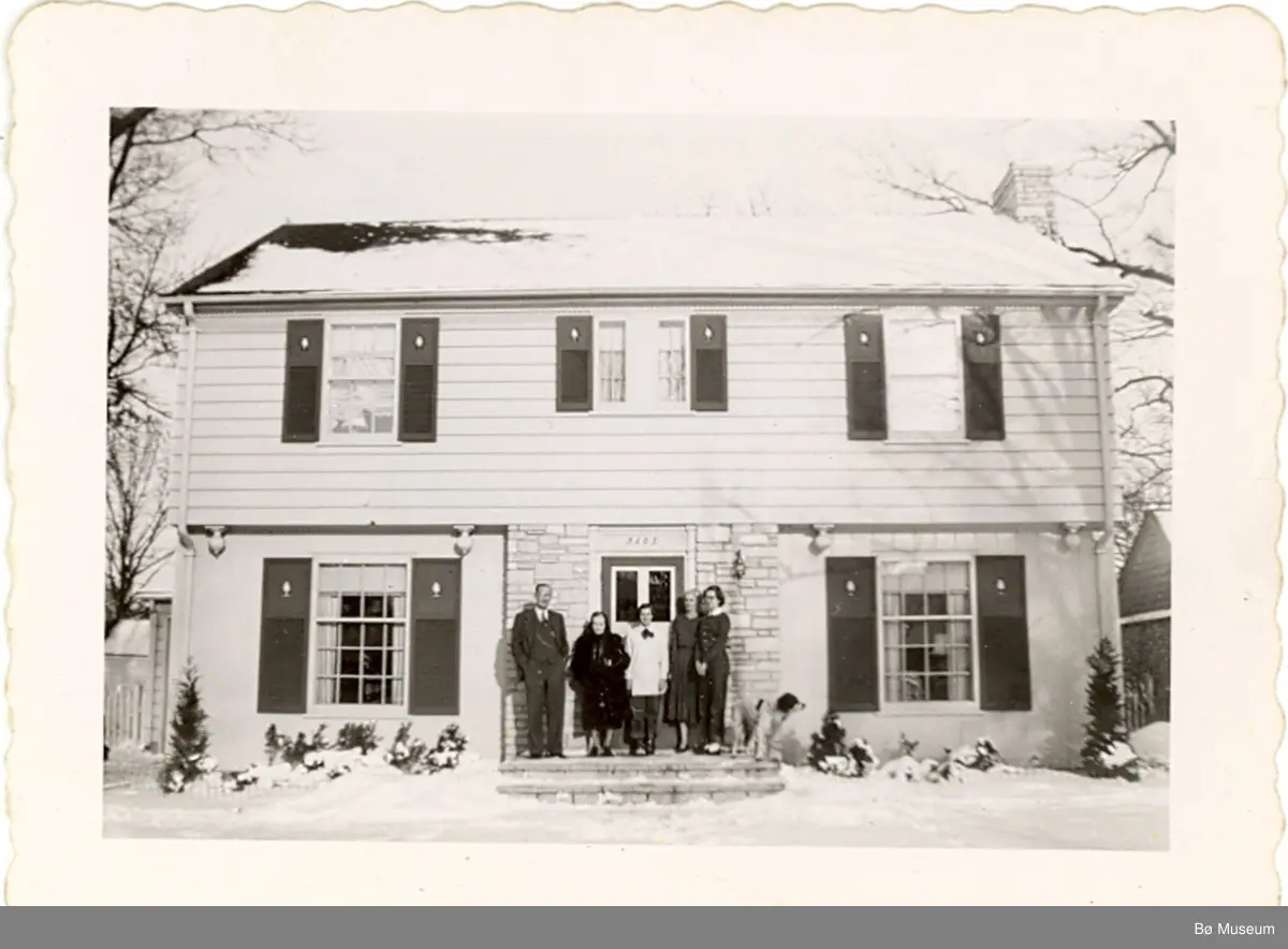 Tante Ronnaug med familie(USA)