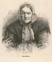 Kokebokforfatter Hanna Olava Strøm g. Winsnes [papirkunst]