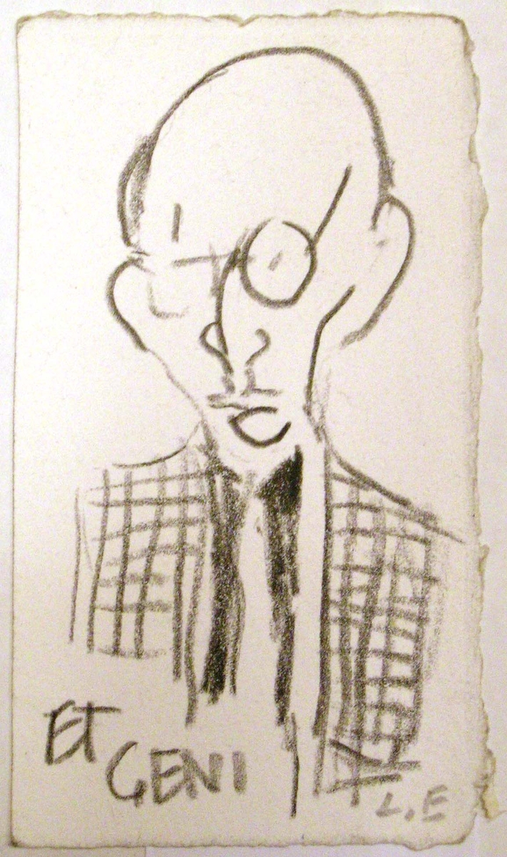 Et geni [Tegning]