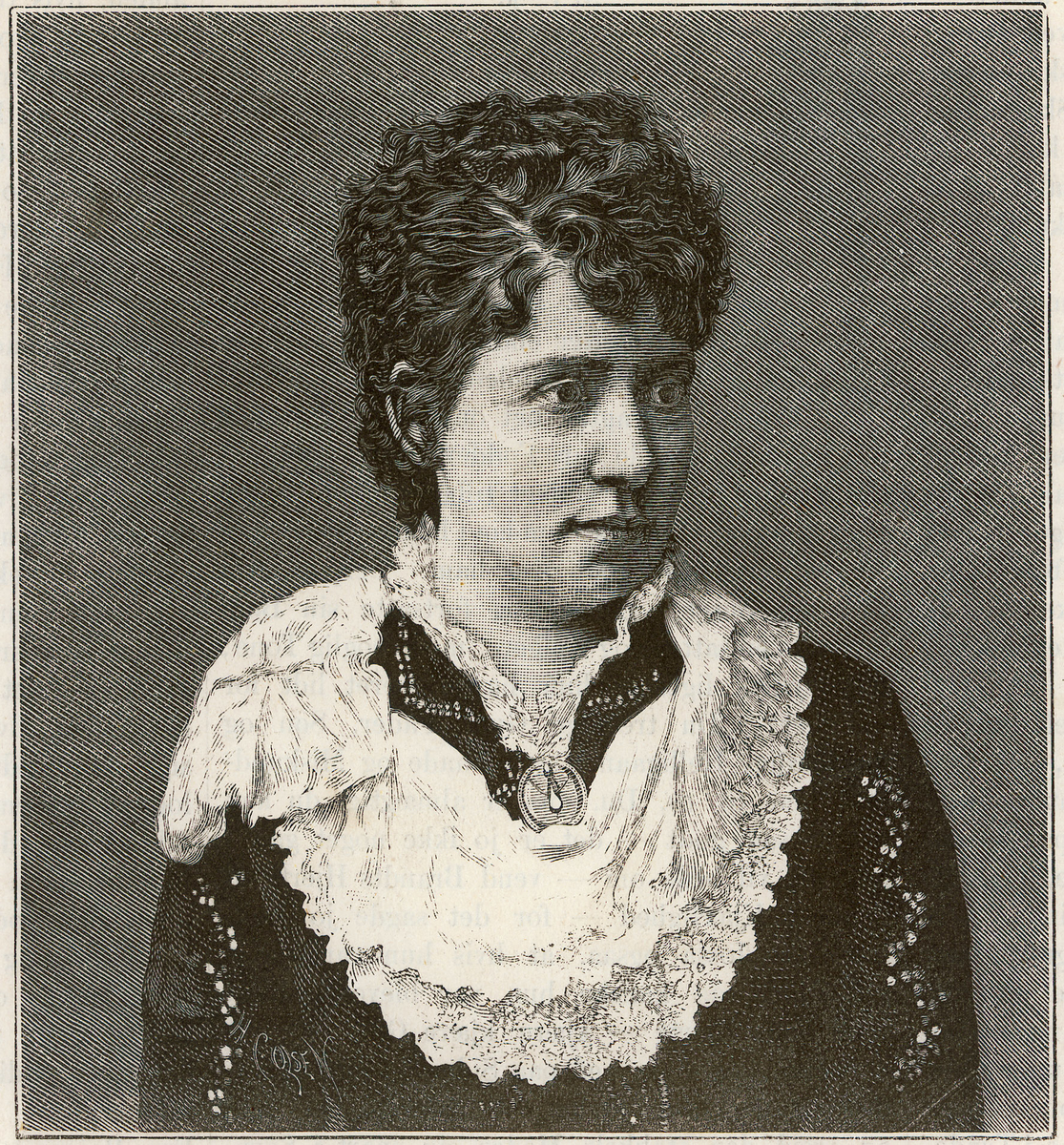 portrett, kvinne, brystbilde