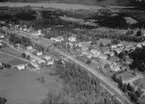 Flygfoto över Flisby i Nässjö kommun, Jönköpings län. 1181/1962