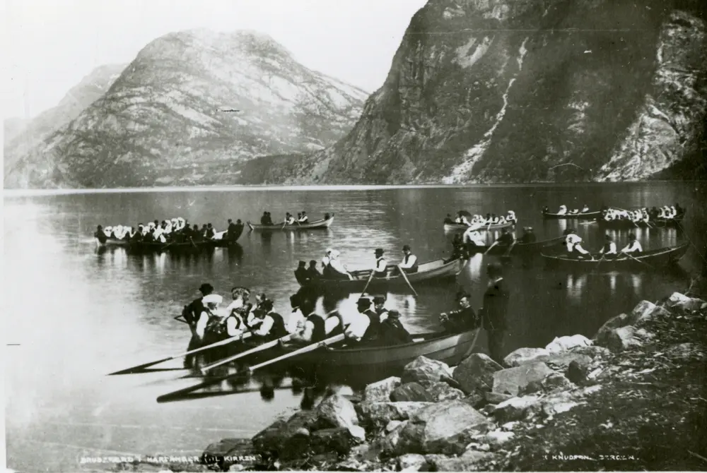 Brudeferd i Hardanger