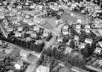 Flygfoto över Eksjö i Jönköpings län. 1194/1962