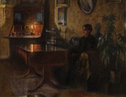 I skumringen [Maleri]