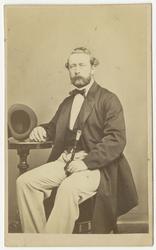 Porträtt av Johan Julius Holm, officer vid Andra livgrenadjä