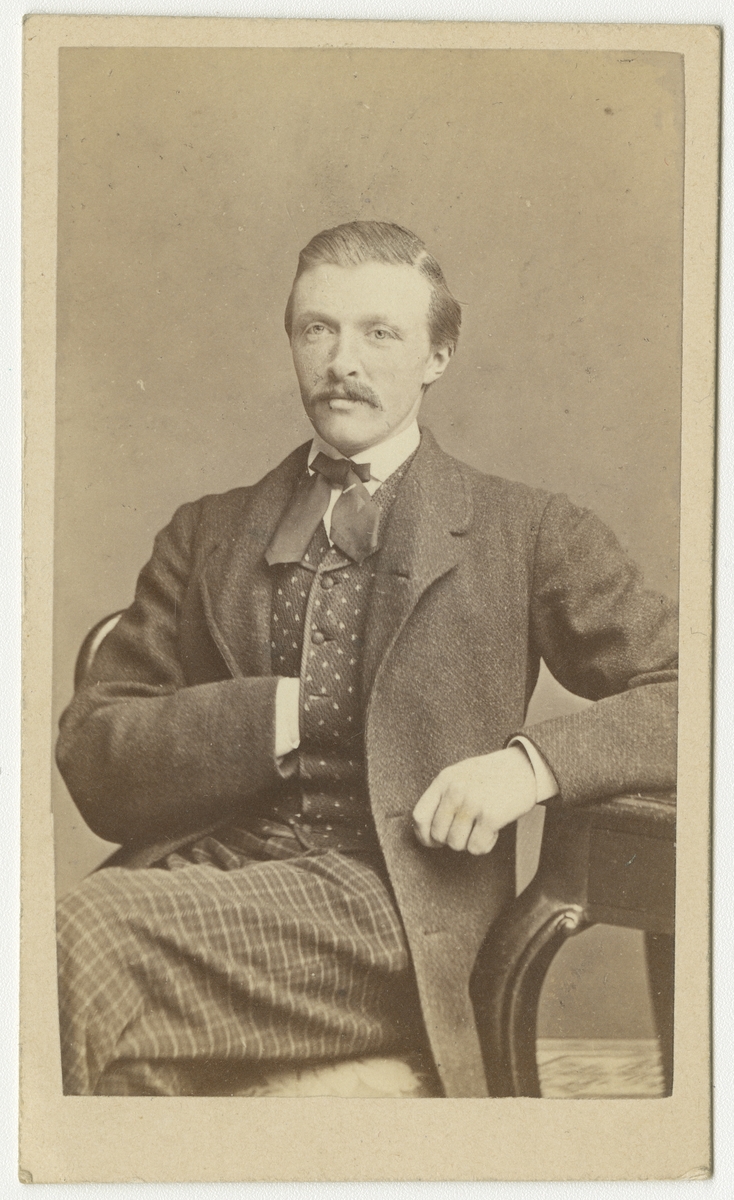 Porträtt av Henrik August Thollander, kapten vid Andra livgrenadjärregementet I 5.