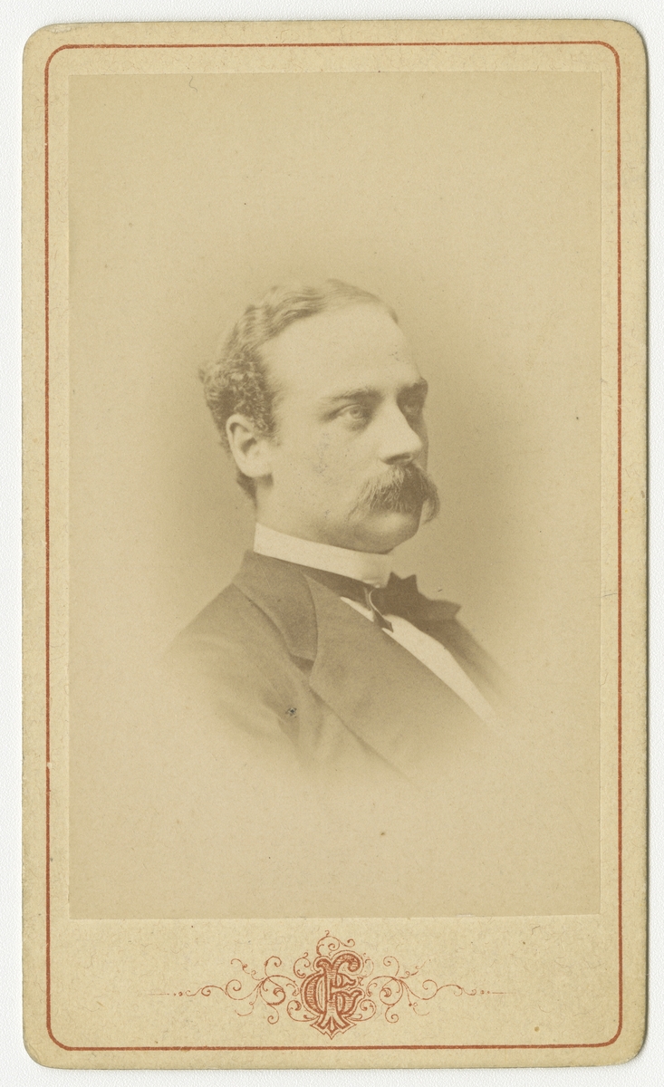 Porträtt av Otto Edvard Fredrik Hedenstierna, officer vid Andra livgrenadjärregementet I 5.