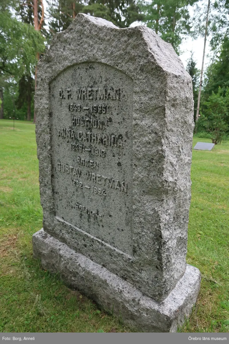Fotoprotokoll

Acc. Nr. OLM-2019-402_1-45
Örebro läns museums diarienummer: 2016.230.125
Fotograf: Anneli Borg 
Objekt: Ramsbergs nya kyrkogård
Kommun: Lindesbergs kommun
Län: Örebro
År: 2019

Motiv: 
1-45	Ramsbergs nya kyrkogård, gravvårdar