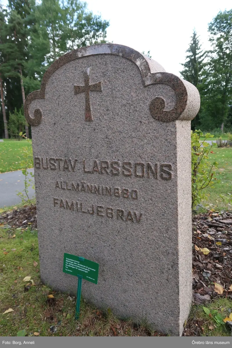 Fotoprotokoll

Acc. Nr. OLM-2019-403_1-45
Örebro läns museums diarienummer: 2016.230.125
Fotograf: Anneli Borg 
Objekt: Ramsbergs nya kyrkogård
Kommun: Lindesbergs kommun
Län: Örebro
År: 2019

Motiv: 
1-45	Ramsbergs nya kyrkogård, gravvårdar