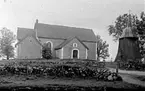 MARKA SOCKEN. 
KYRKAN MED KLOCKSTAPEL 1931.