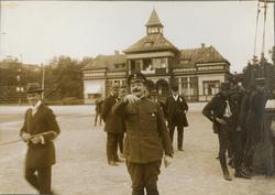 Luftballong vid Stockholms idrottspark, nuvarande Stockholm 
