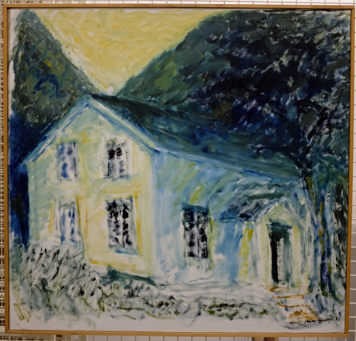 Gjesme sitt hus på Uppigarden på Voll. Opphavleg kårhuset på garden.