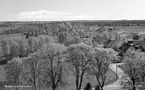 Ryssby från kyrktornet, 1946.