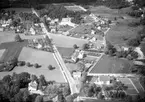 Öjaby, skolan och kyrkan, 1963.