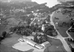 Ingelstad, Östra Torsås kyrka och skola, 1963.