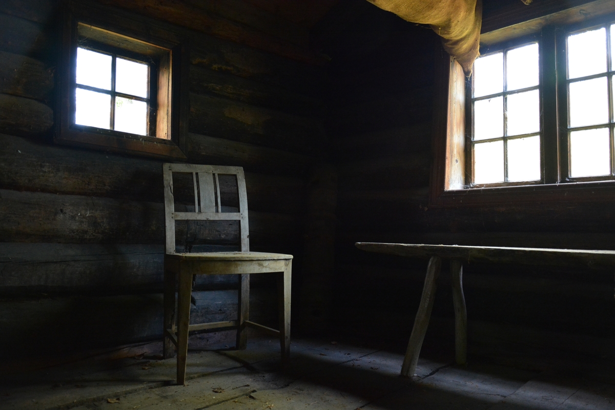 Stove av "den eldste hustype som finst i Valdres".