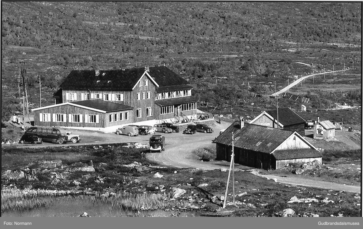 Grotli Hotell sist på 1950-talet