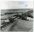 Romfartuna sn, Västerås.
Flygfoto över Backalund från väster, 1970.