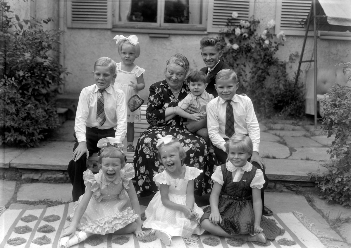 Grosserer Just Meincke Finne med familie