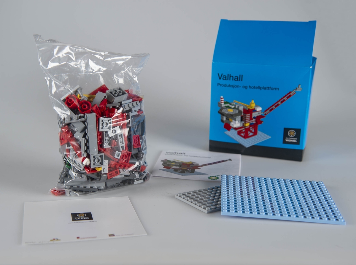 Byggesett for Valhall produksjons- og hotellplattform (Valhall PH).