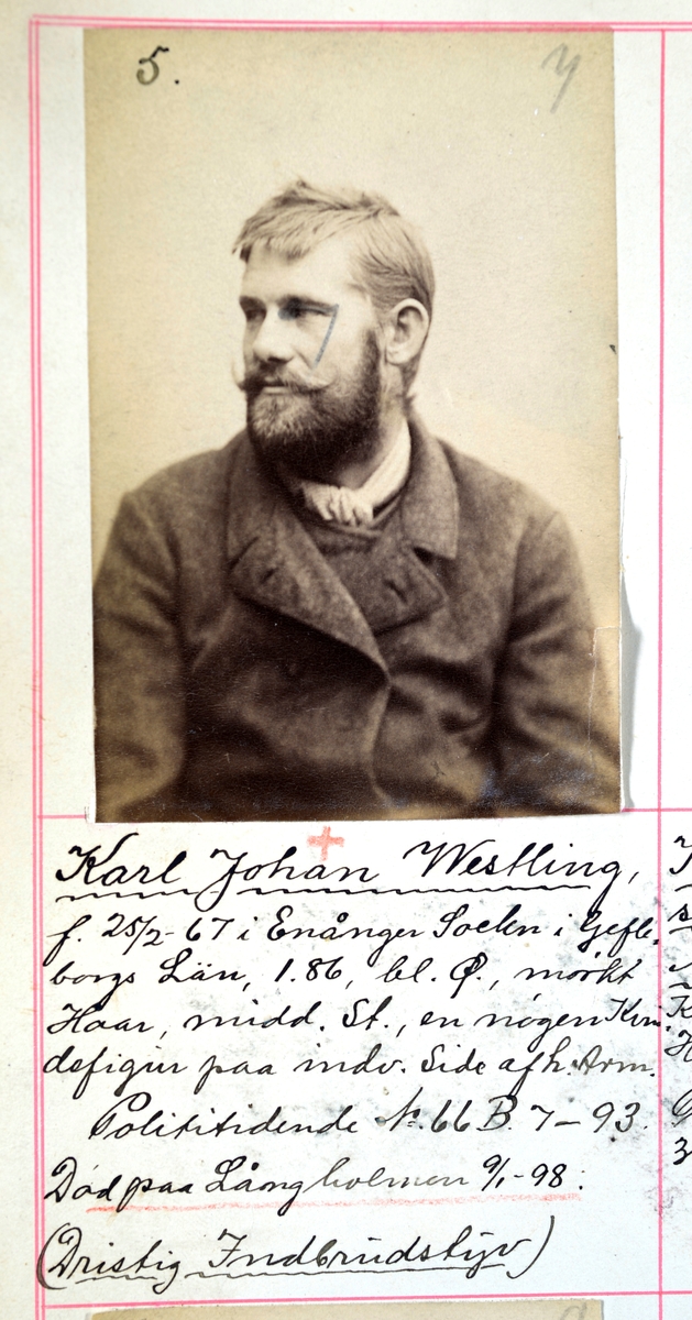 Registreringsfoto fra Midt-Norge fra perioden 1903-1922.