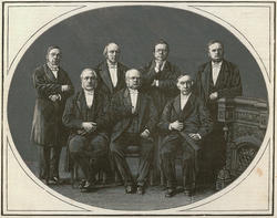 Den norske kirkes overhoder året 1878 [papirkunst]