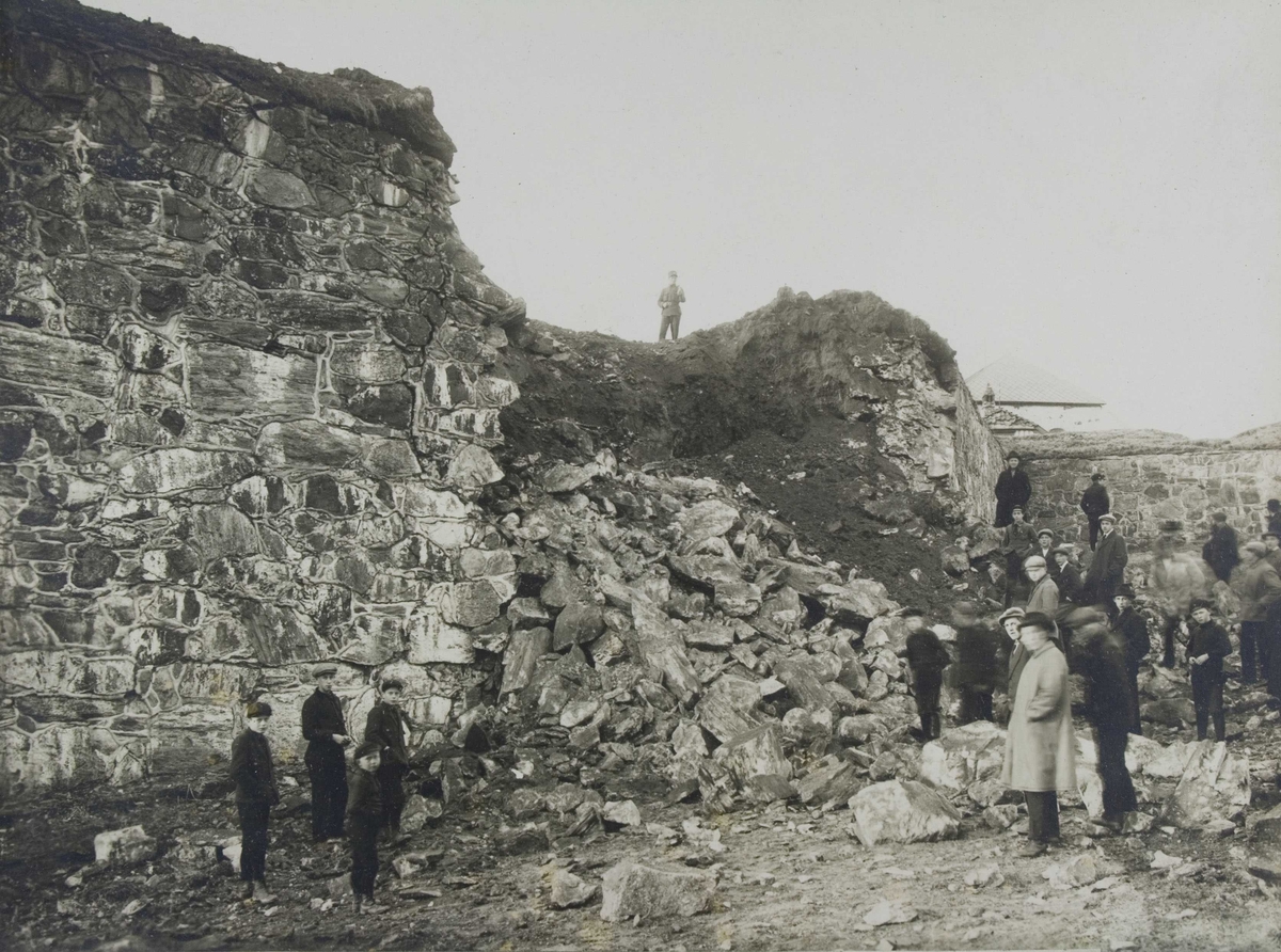 Ulykke ved Kristiansten Festning, 1923