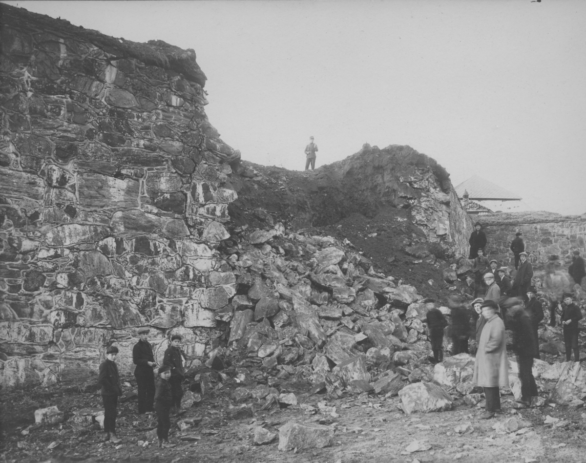 Ulykke ved Kristiansten Festning, 1923