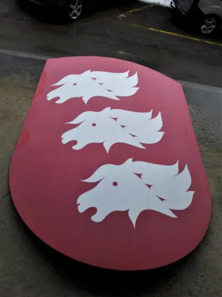 Kommunevåpenet til Skedsmo kommune. Alle foto: MiA.