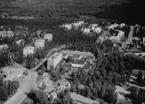 Flygfoto över Tranås i Jönköpings län. 814/1964