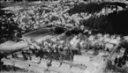 Flygfoto över Tranås i Jönköpings län. 816/1964