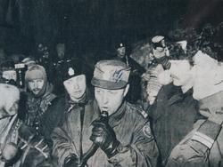 Avfotografert avisutklipp fra Alta-aksjonen