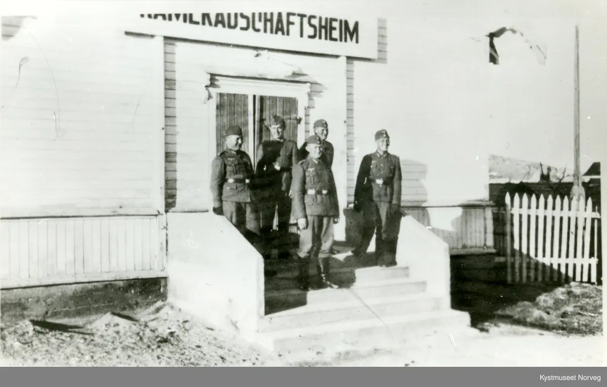 "Kameradschaftsheim" i det gamle losjelokalet på Rørvik