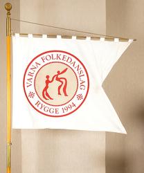 Faner og banner fra ungdomslag i Østfold / Eidsiva fylkeslag.