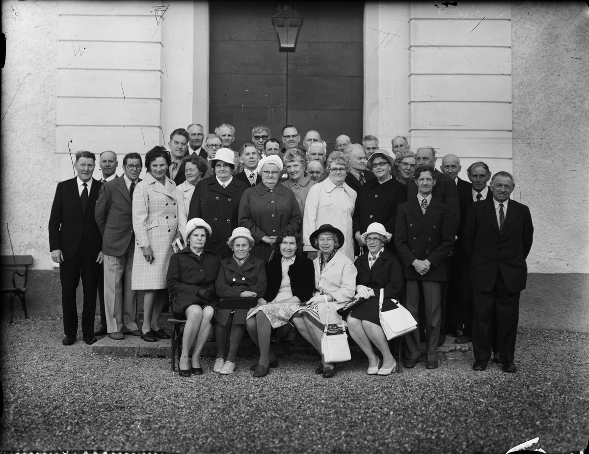 Jubileumsträff för konfirmander födda 1910, Börstils kyrka, Uppland